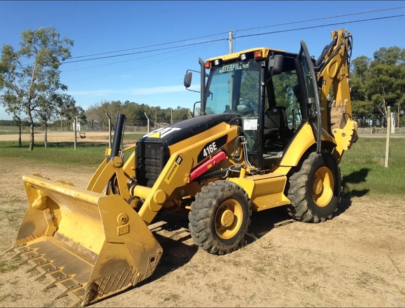 Parabrisas Caterpillar 416E